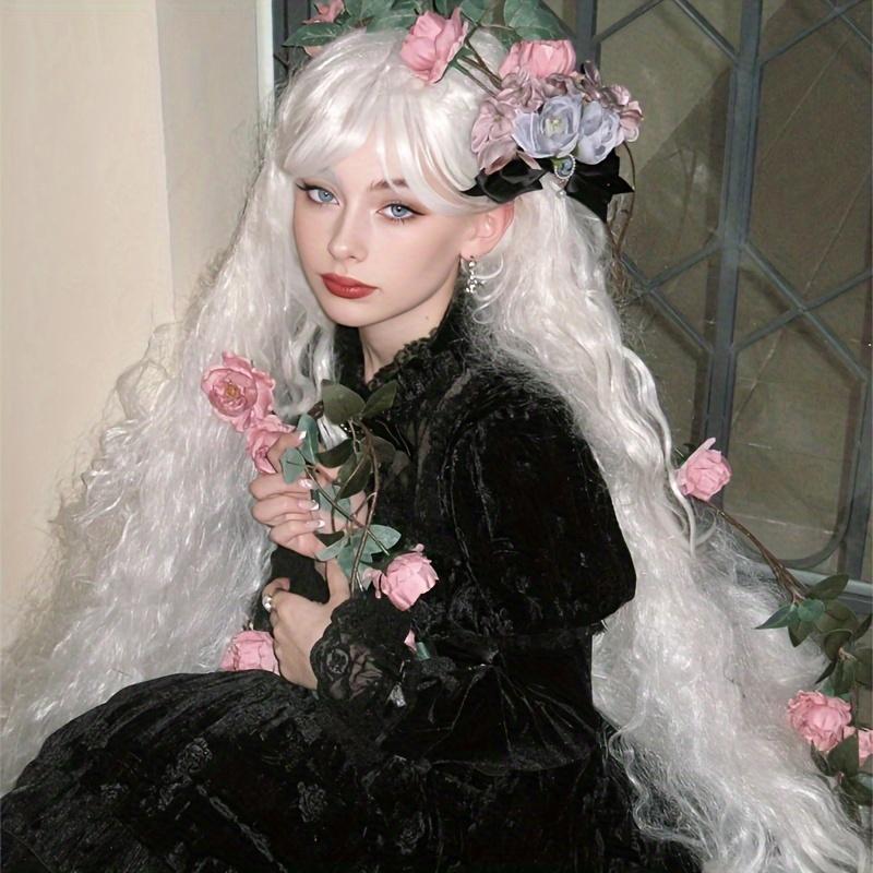 Extra Small Female Lolita Curly Hair Wig Long Curls