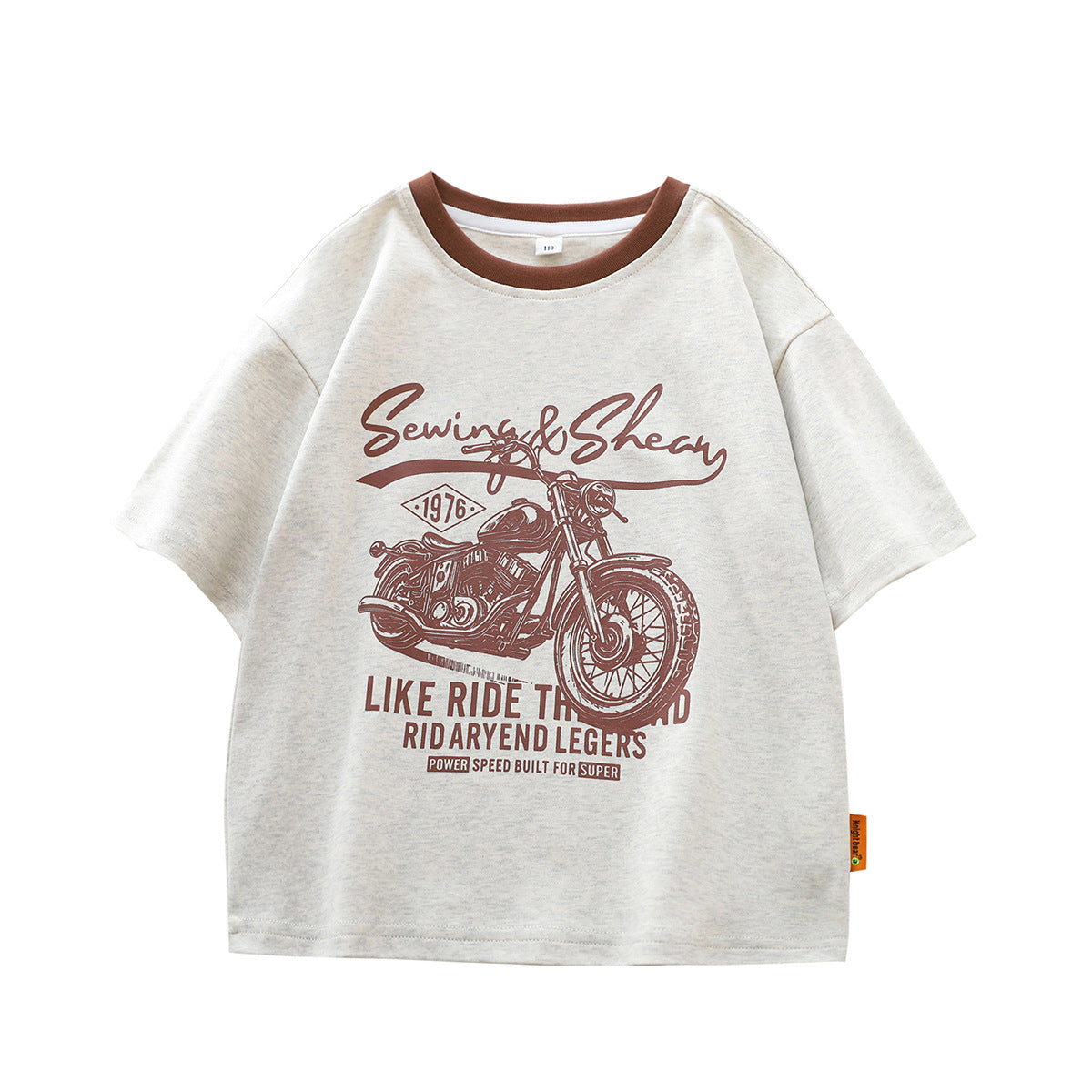 For Boys Summer Wear Ages Trendy Retro Children's T-shirt