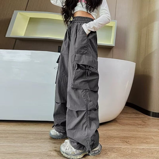 Children's Overalls Spring Teenager Clothing Trendy Cool Children's Pants