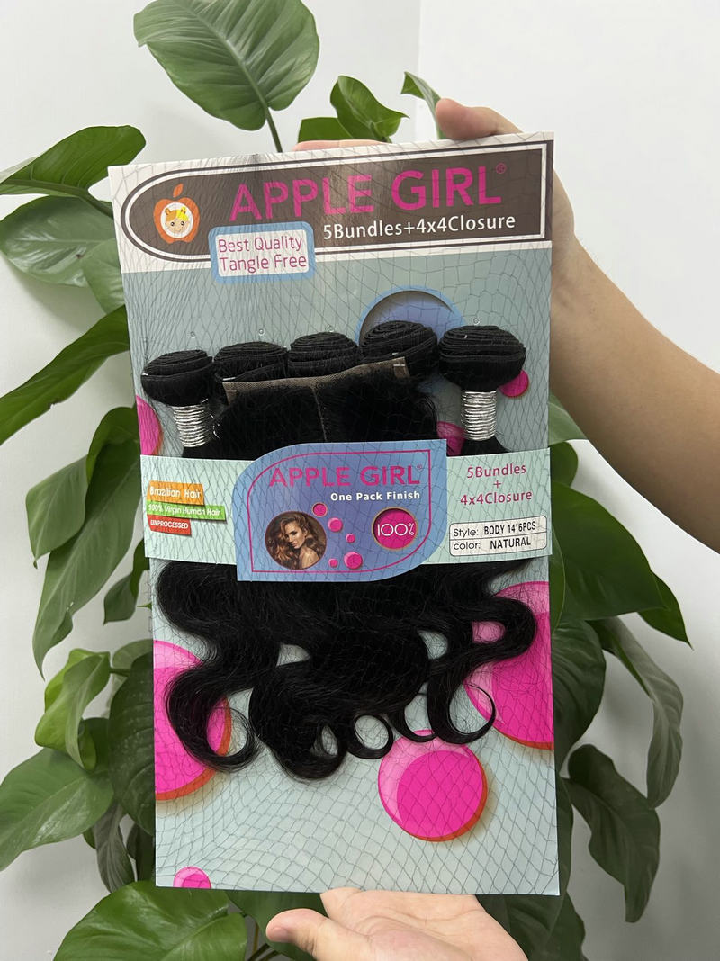 Attractive Unique New African Human Set Real Hair Wig