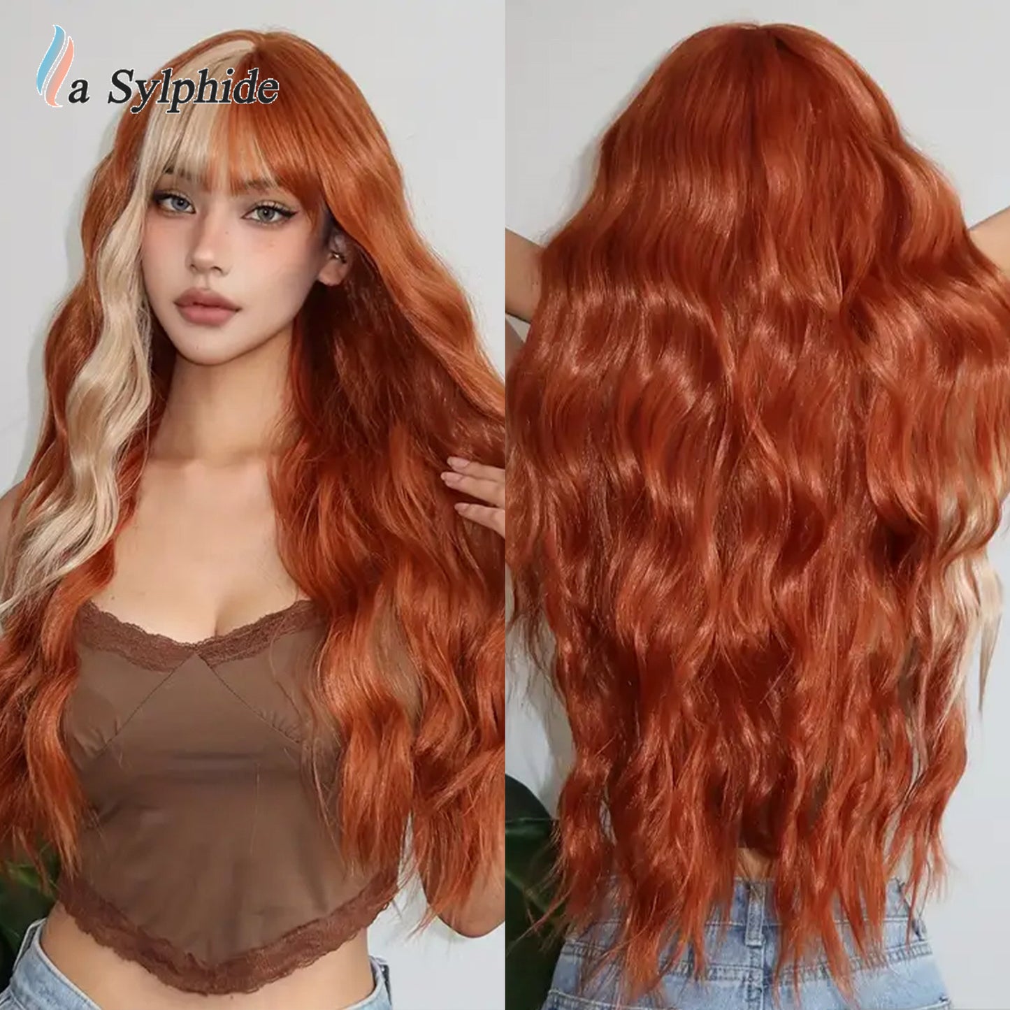 Women's Head Hair Light Luxury Overseas Warehouse Straight Halloween Wig Long Curls