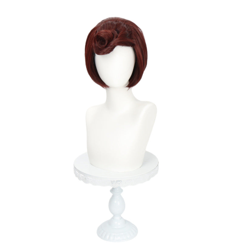 Rose Net Fiber Bangs Have Been Cos Wig