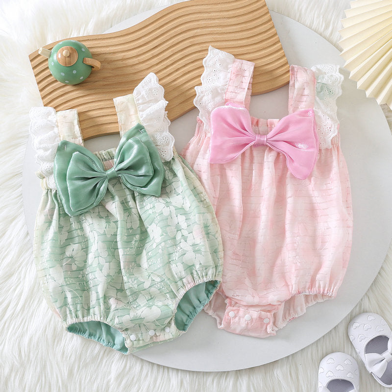 Summer Clothes Cute Jumpsuit Born Sling Bodysuit Jumpsuit, Climbing Suit