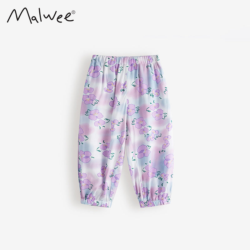 Cool Breathable Anti Mosquito Toddler Trousers Children's Pants