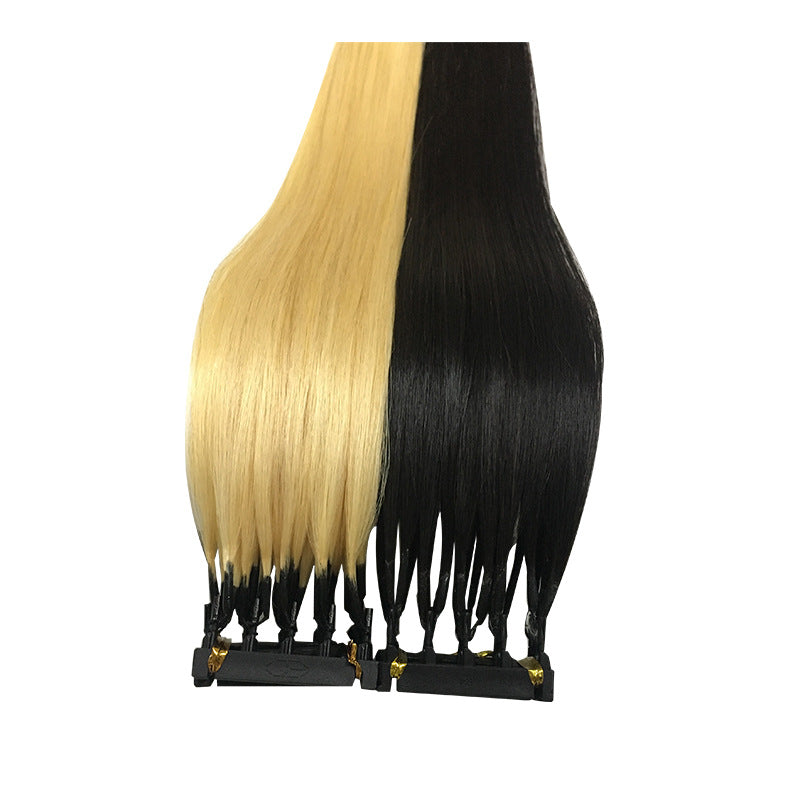 Second Generation Full Hot Dye Invisible Real Hair Wig