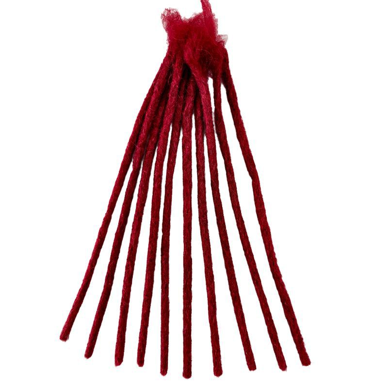 Human Dreadlocks Hand Rub African Head Real Hair Wig