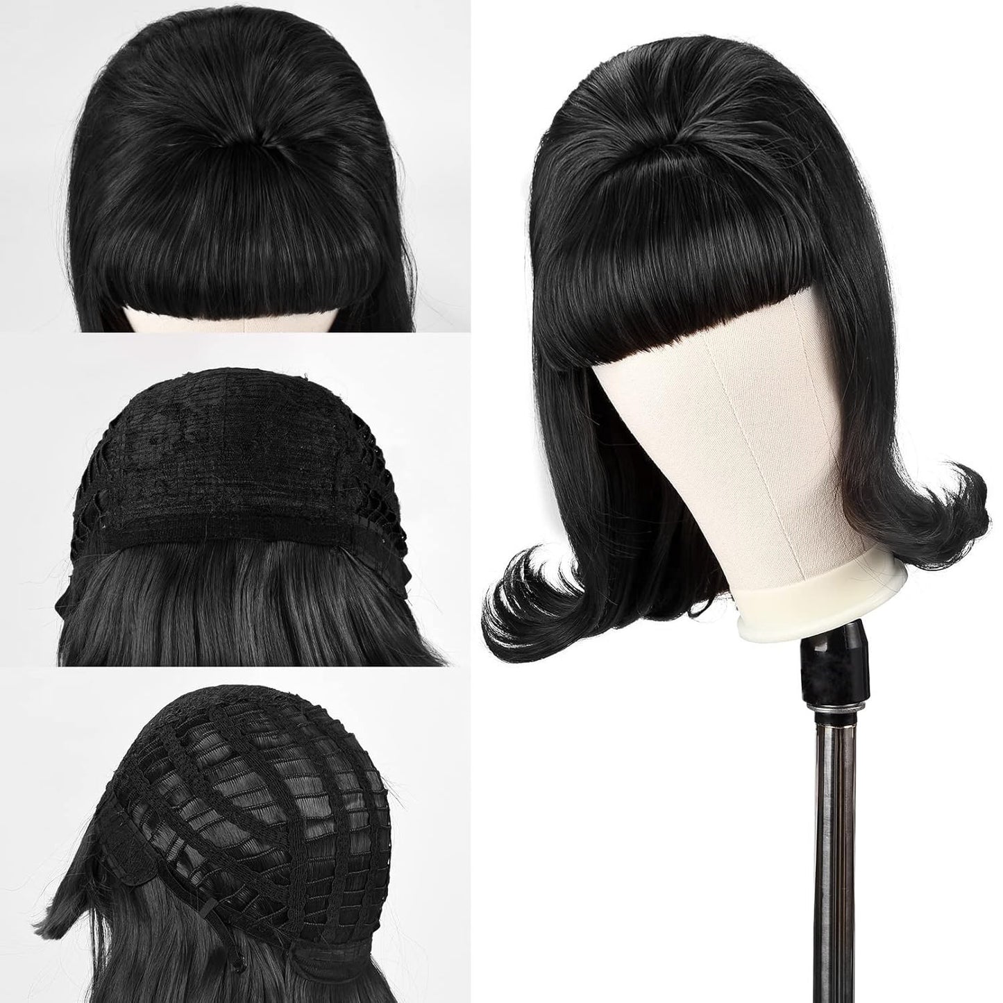 Women's Vintage Generation Bangs Synthetic Wigs Halloween Cos Wig