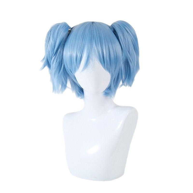 Anime Male Headgear Double Ponytail Modeling Assassin Cos Wig