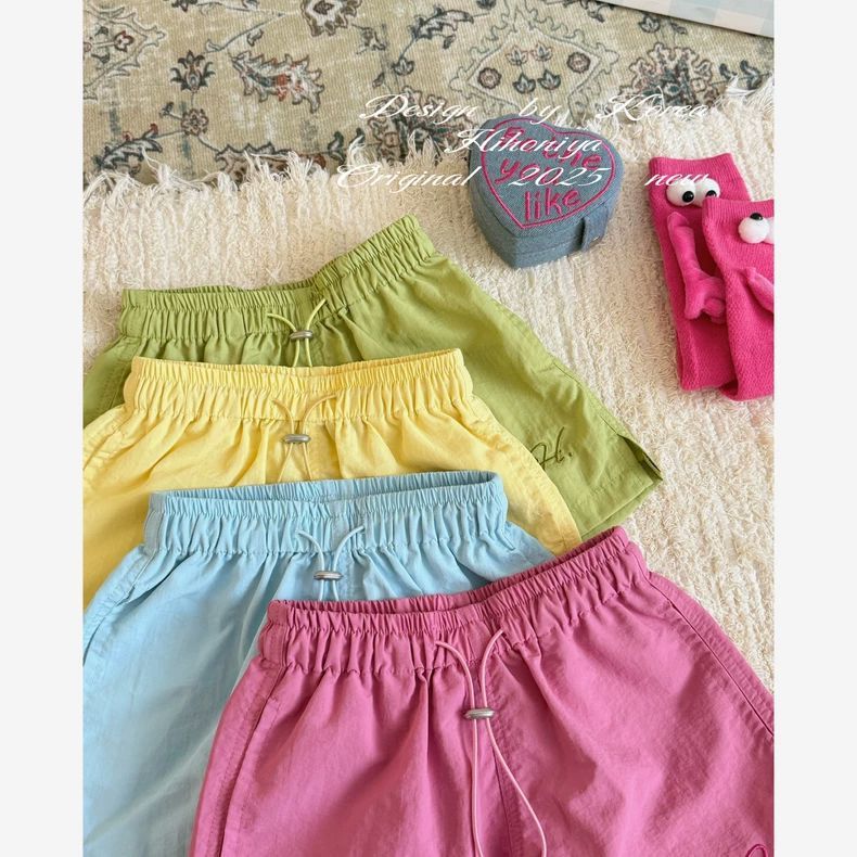 Children's Style Fashionable Clothing Summer Solid Color Sports Sun Protection Children's Pants