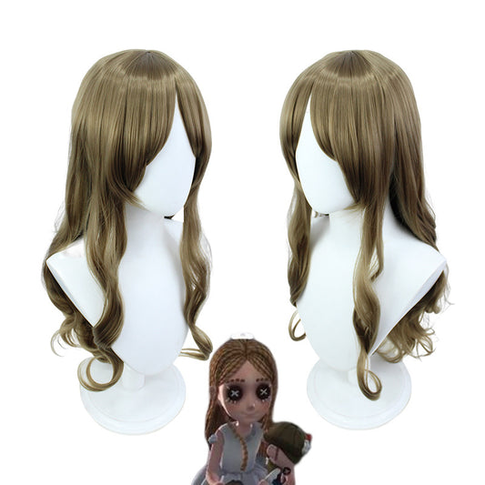 Identity V Rolling Partner Little Panda Universal Fiber Wig Long Curls