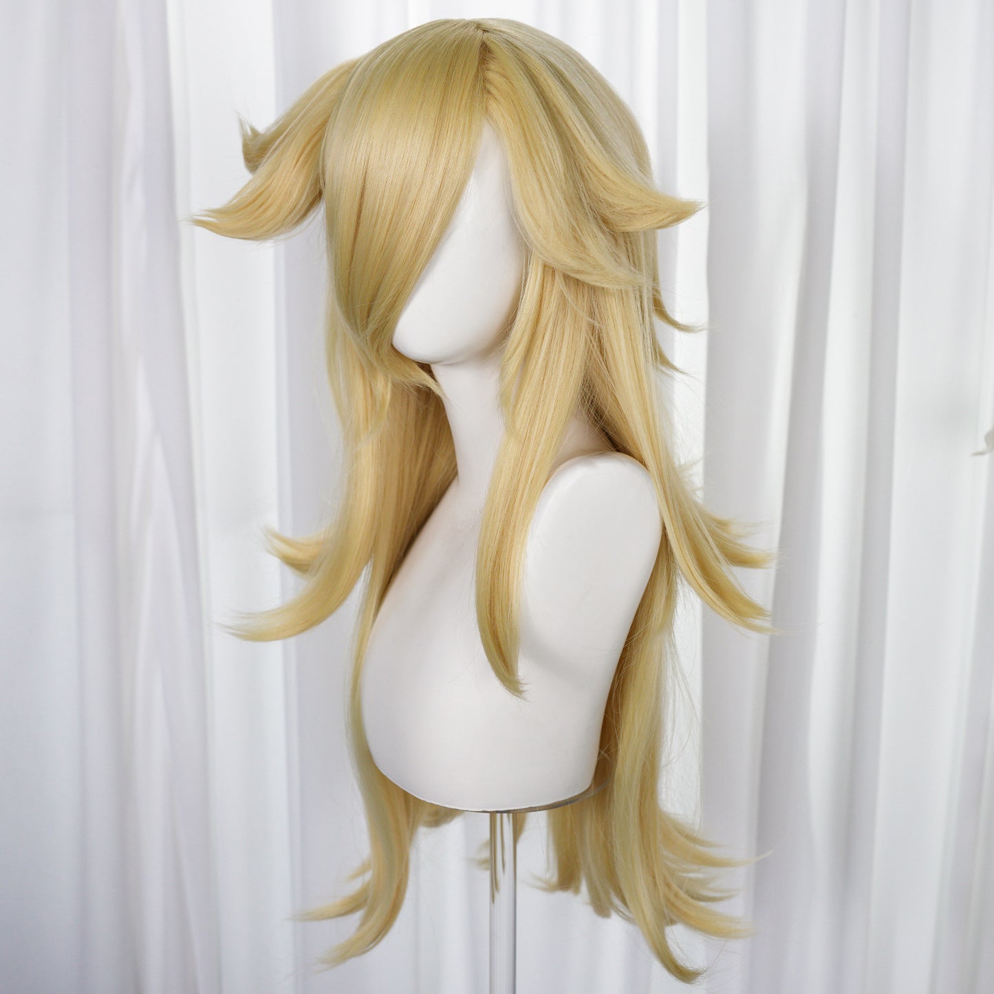 Galaxy Princess Super Mario Brothers Big Wig Long Curls