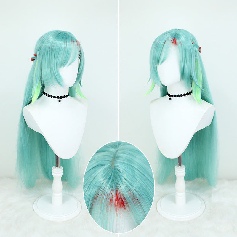 Hero Glory Corn Stigma Fluffy Scalp Puffy Silk Cos Wig