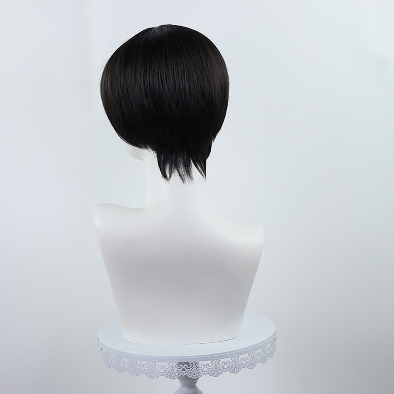 Tomb Robbery Notes Zhang Boys Black Short Cos Wig