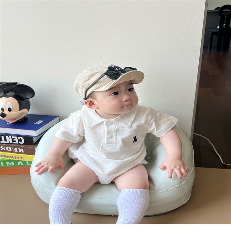 Infants Summer Jumpsuit Going Out Rompers Fashion Cartoon Jumpsuit, Climbing Suit