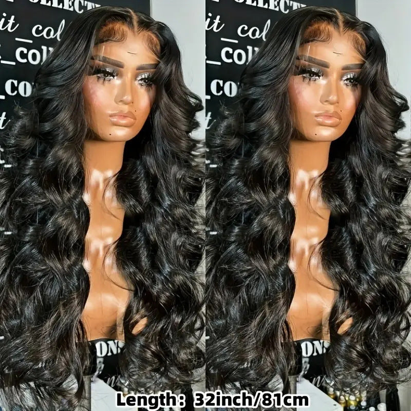 Women's Lace Medium Large Wave Curly Hair Natural Wig Long Curls
