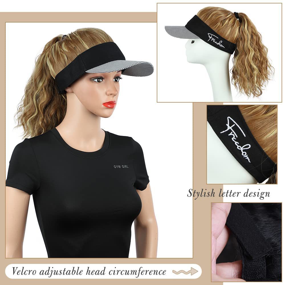 Women's Wool Curly Hair Chemical Fiber Baseball Other Wig