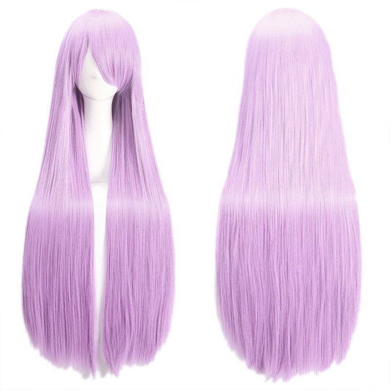 Classic Universal Color Hair Anime Fiber Long Straight Wig