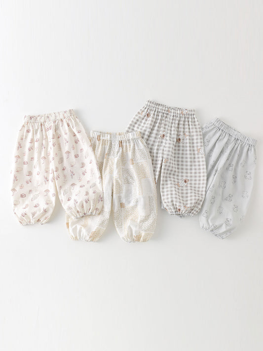 Korean Summer Anti Mosquito Boys Thin Bloomers Infant Children's Pants