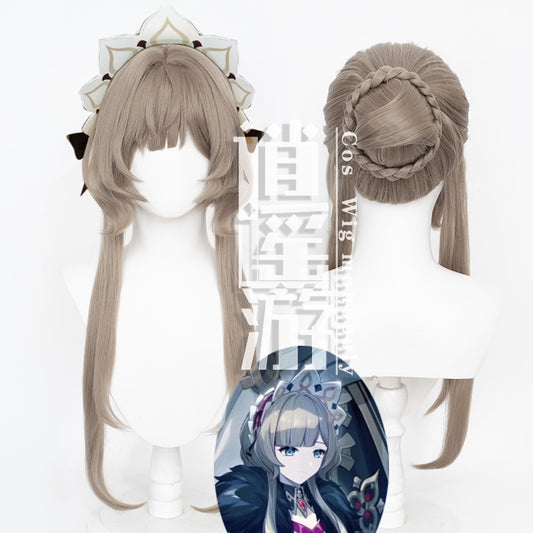 Tour Puppet Original God Fool Simulation Human Scalp Top Cos Wig