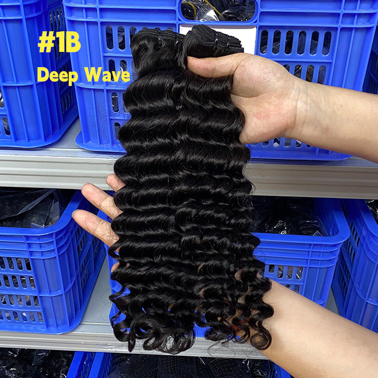 Real Human Hair Extension Bone Straight Wig