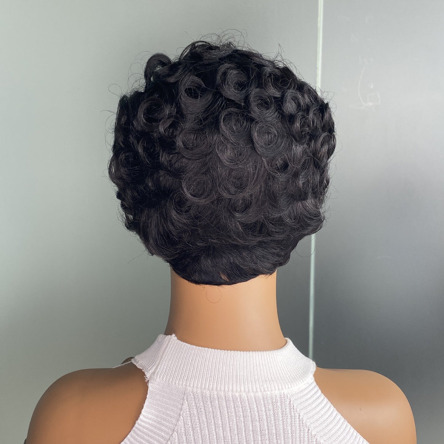 Innovative Casual Beautiful Big Mechanism Cover Real Hair Wig