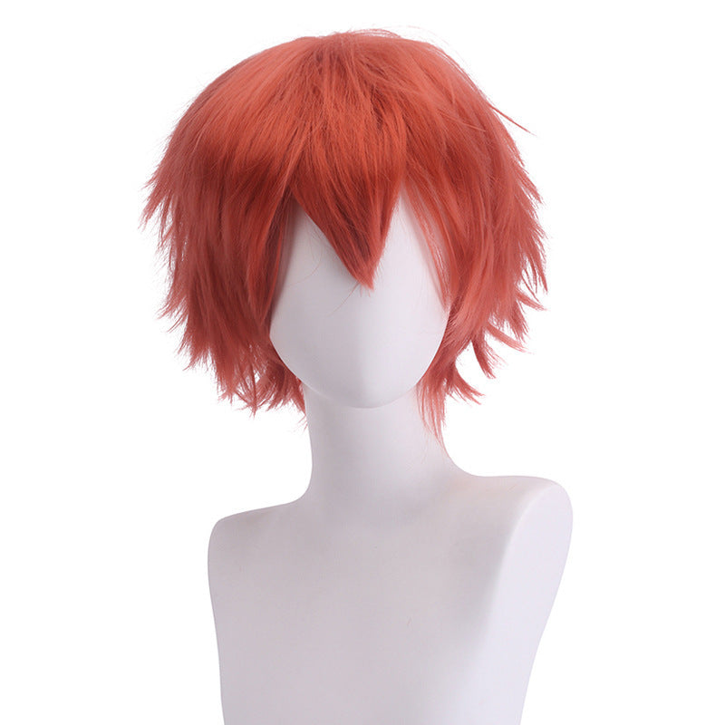 Men's Main Less Short Hair Color Universal Cos Wig