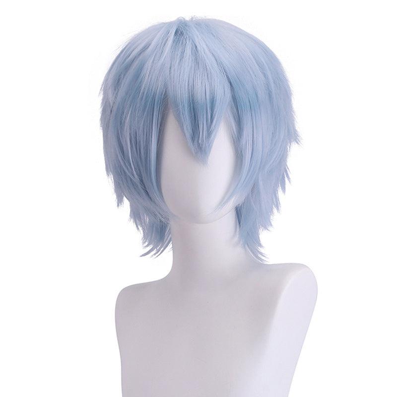 Men's Main Less Short Hair Color Universal Cos Wig