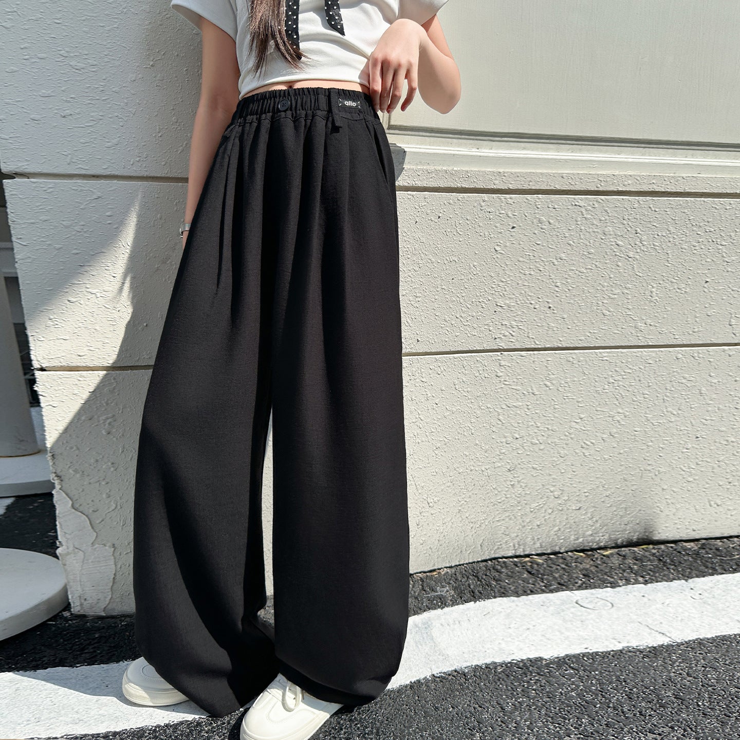 Summer Light Middle Big Loose Bloomers Leg Children's Pants
