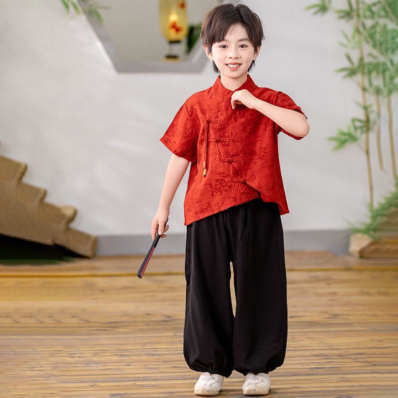 Children's Clothing Boys Chinese Style Han Costume Tang Kindergarten Performance Clothes Children's Suit