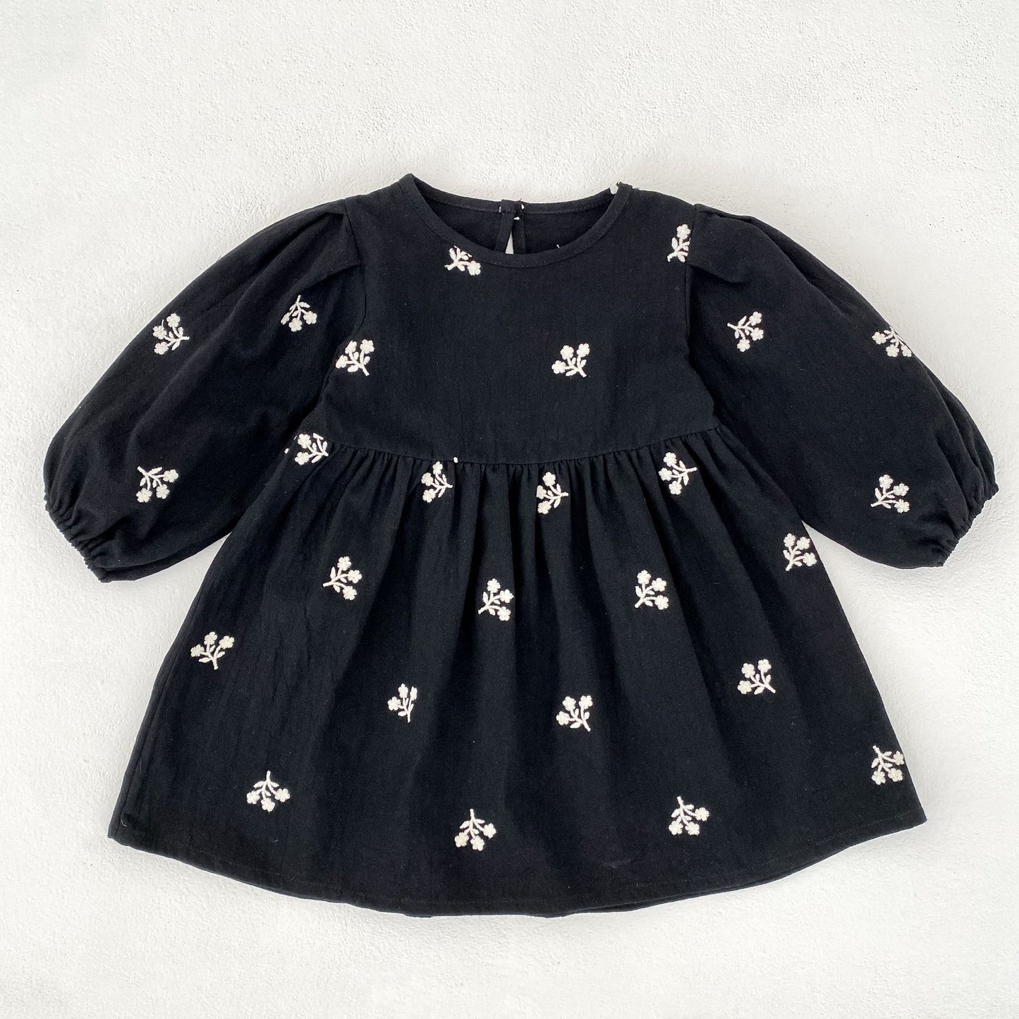 Long Sleeve Rompers Romper Sisters Outfit Children's Dress