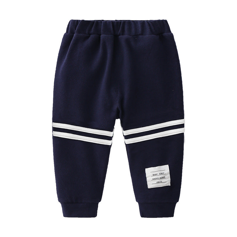Children's Crawler Casual College Style Trousers Fashion Children's Pants