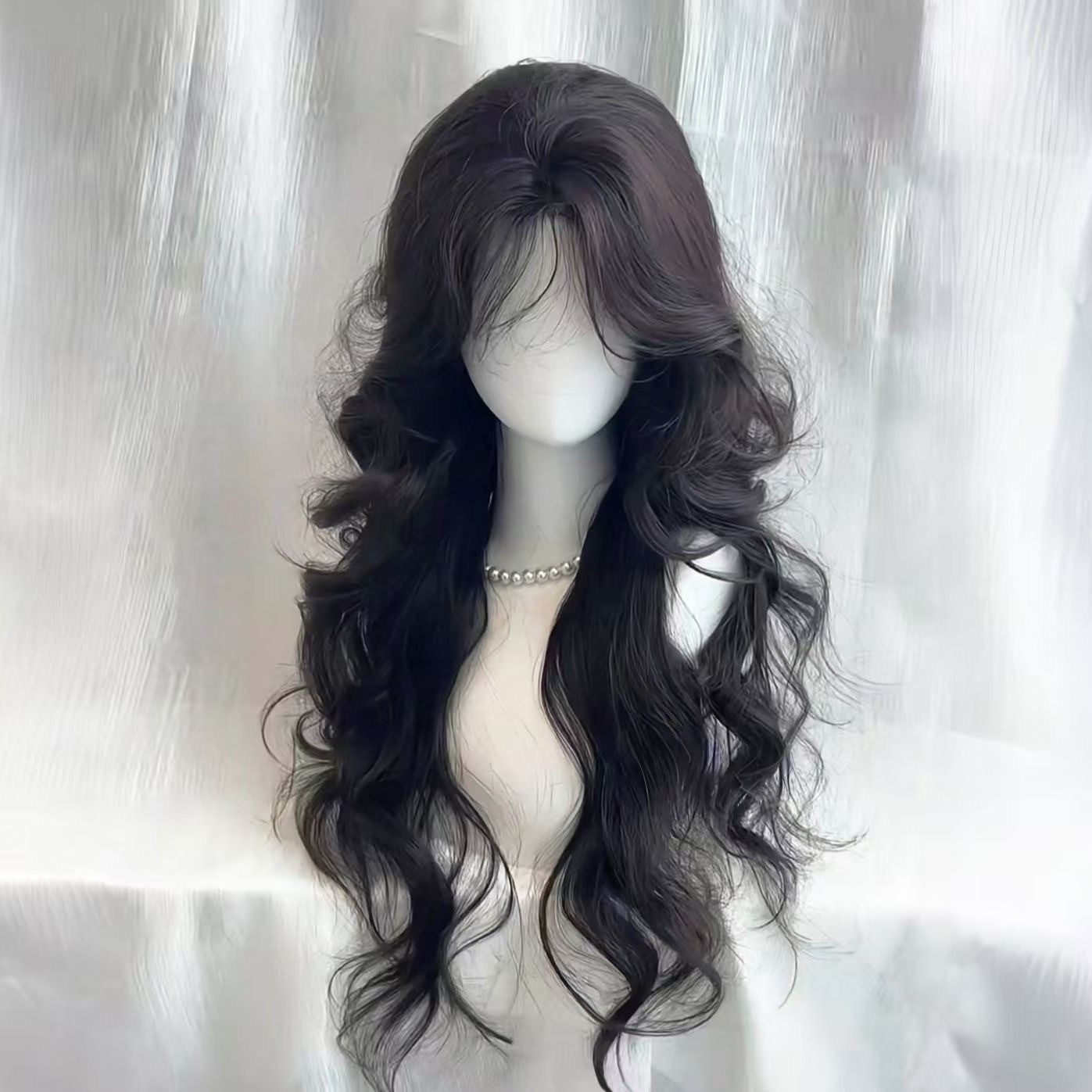 Graceful Personality Curly Hair Sweet Big Wave Wig Long Curls