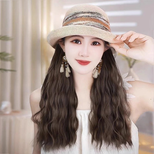 Women's One-piece French Curly Hair Gentle Elegant Fashion Wig Long Curls