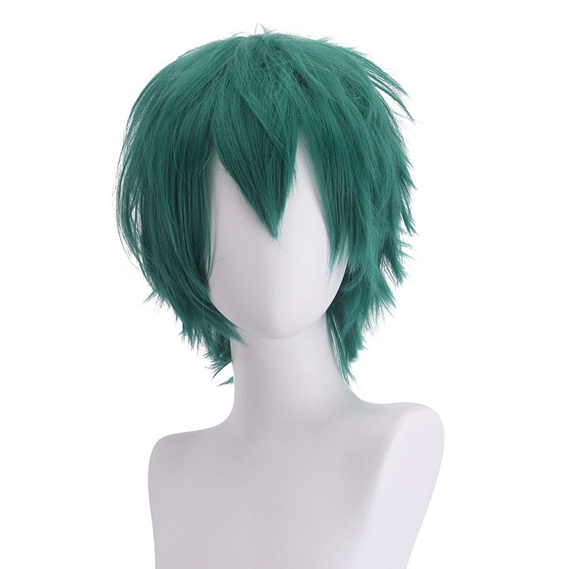 Men's Main Less Short Hair Color Universal Cos Wig