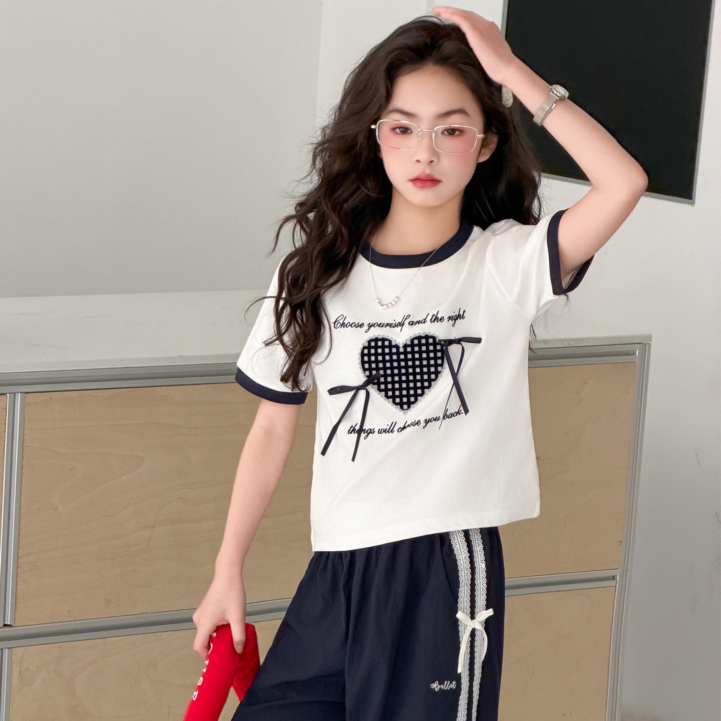 Women's & Children's Trousers Summer Western Style Fashion Casual Teens Thin Children's Pants