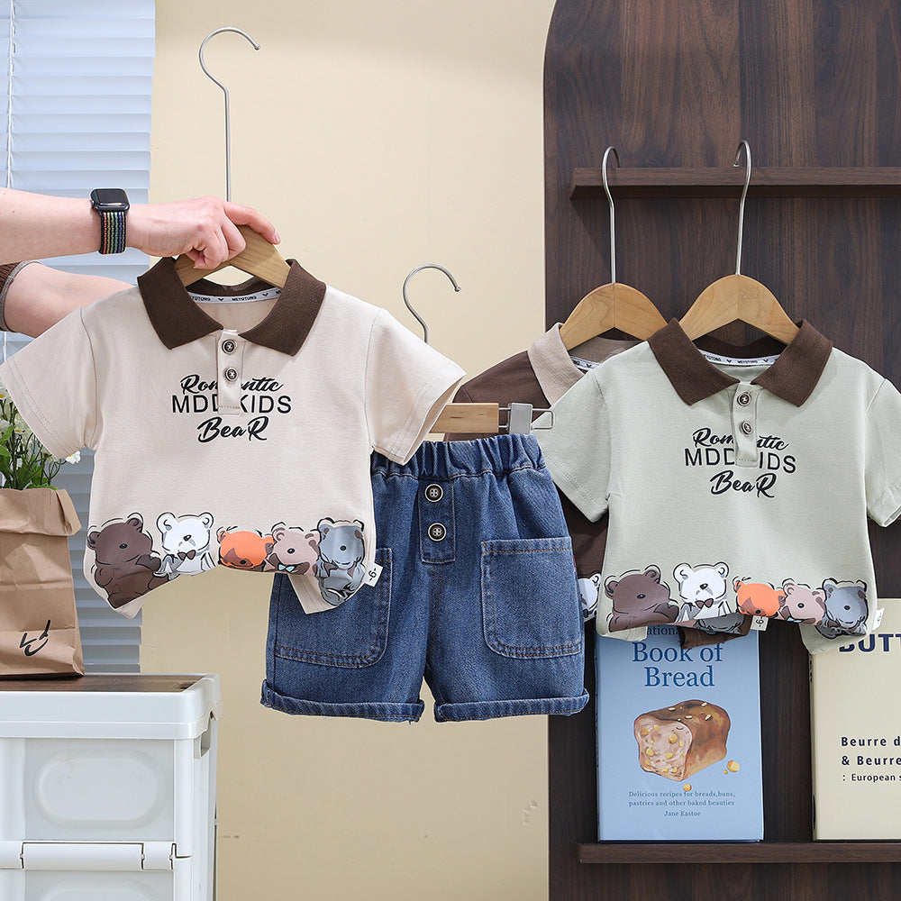 Two-piece Set Year Old Fashionable Clothes Children's Suit