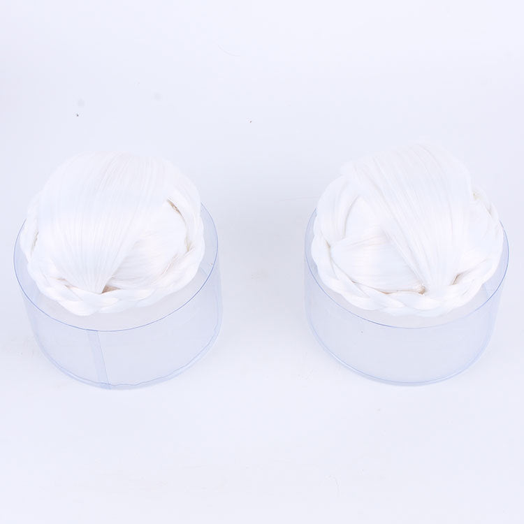 Costume Style Whip Hair Bag Universal Part Black Sier White Cos Wig