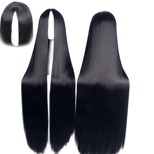 Long Straight Hair Anime Short White Mid-length Ancient Costume Unisex Cos Wig