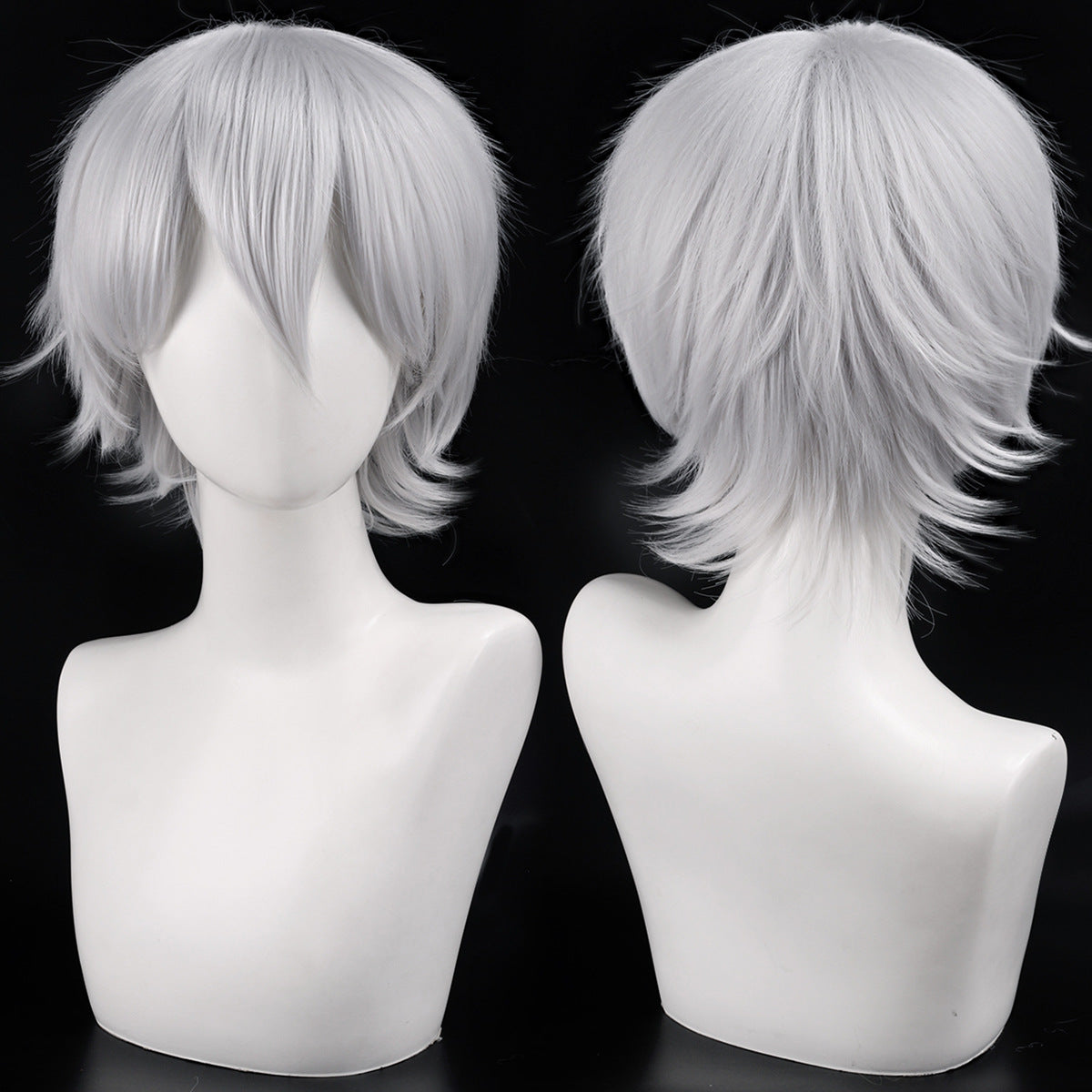 Men's Main Less Short Hair Color Universal Cos Wig