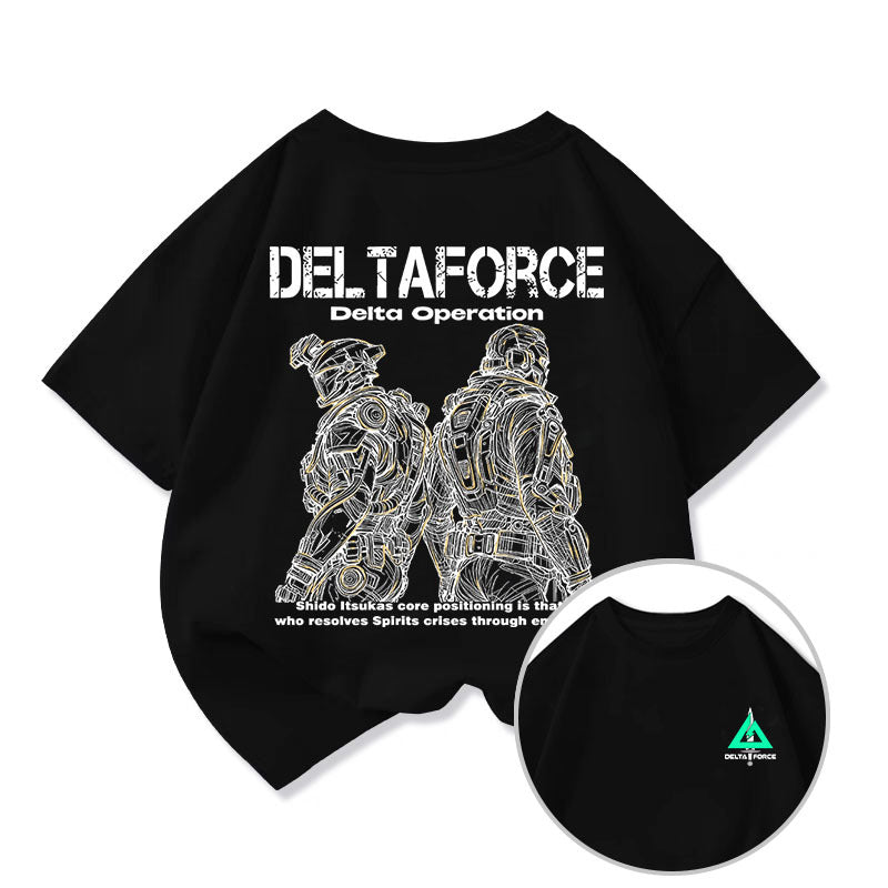 Related Short Sleeve Small Medium Large Male Female Clothes Half Children's T-shirt