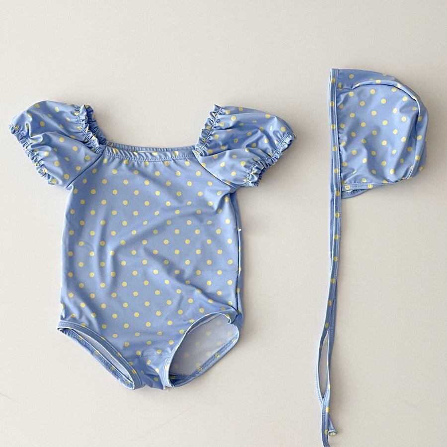 Children's Summer Clothing Infant Swimsuit Swimming Cap Jumpsuit, Climbing Suit