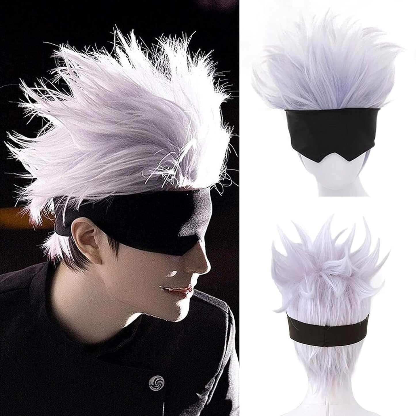 Yi Mantra Back To Battle Five Wu White Anime Hot Cos Wig