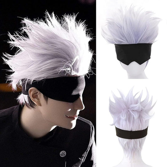 Yi Mantra Back To Battle Five Wu White Anime Hot Cos Wig
