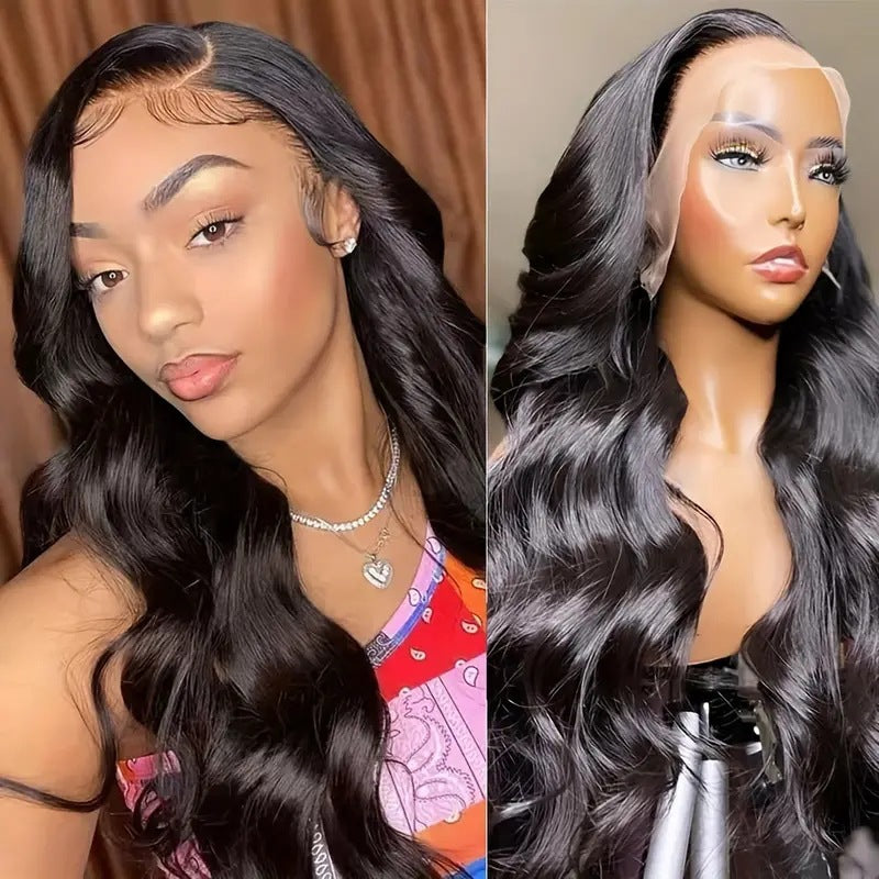 Fashion Big Wave Curly African Front Wig Long Curls