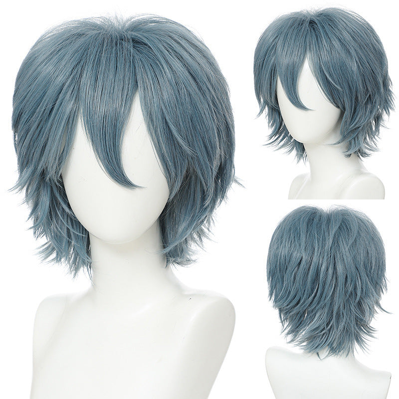 Short Hair Closing Face Top Optional Mao Style Cos Wig