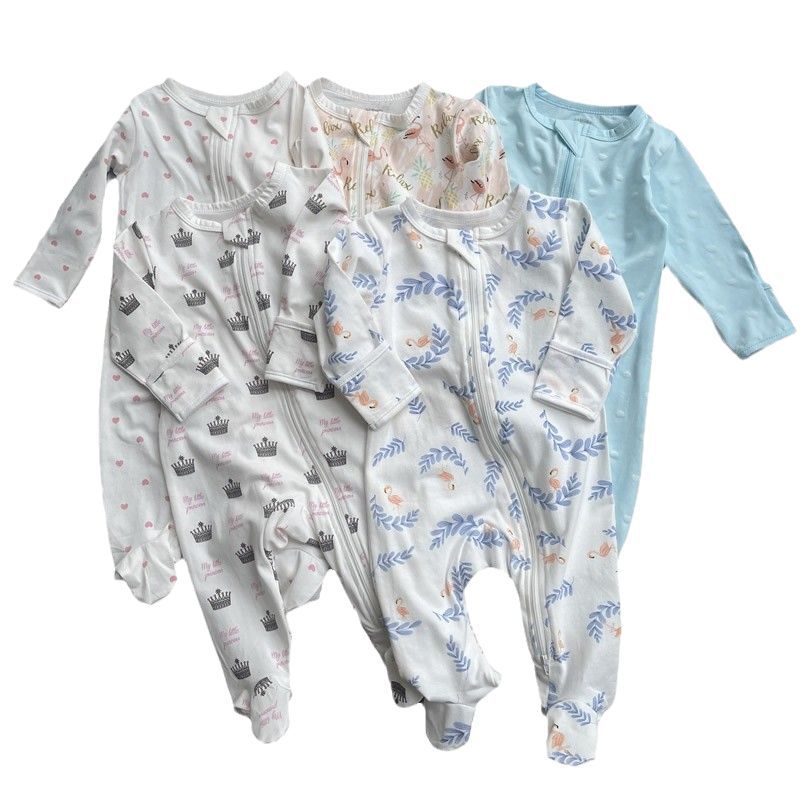 Class Two-way Zipper Romper Rompers Long Sleeve Bag Jumpsuit, Climbing Suit