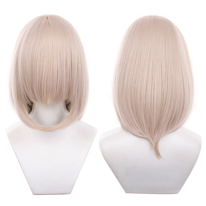 Universal Inner Button Hair Female Scalp Shape Cos Wig