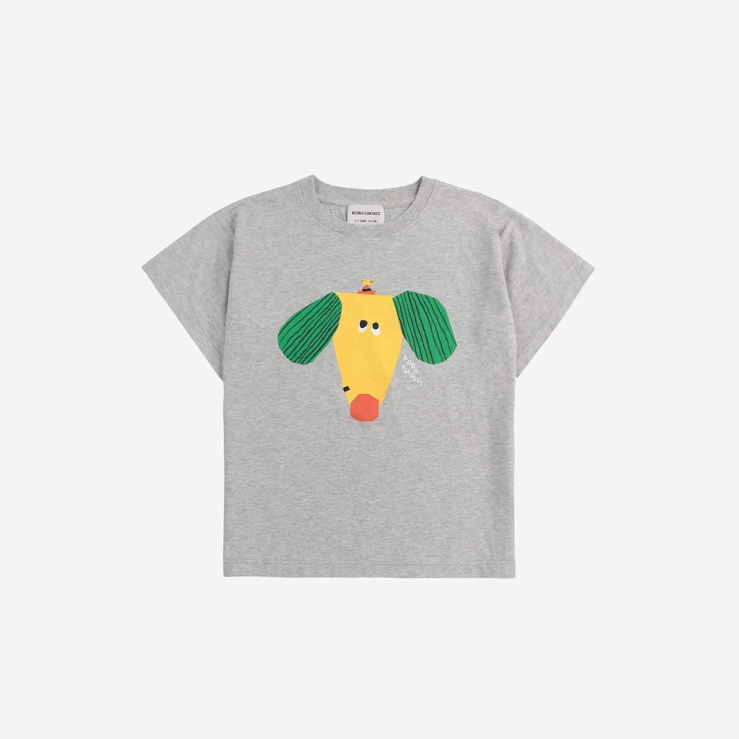 Children's Clothing Cotton Printing Fashion Short Sleeve Children's T-shirt