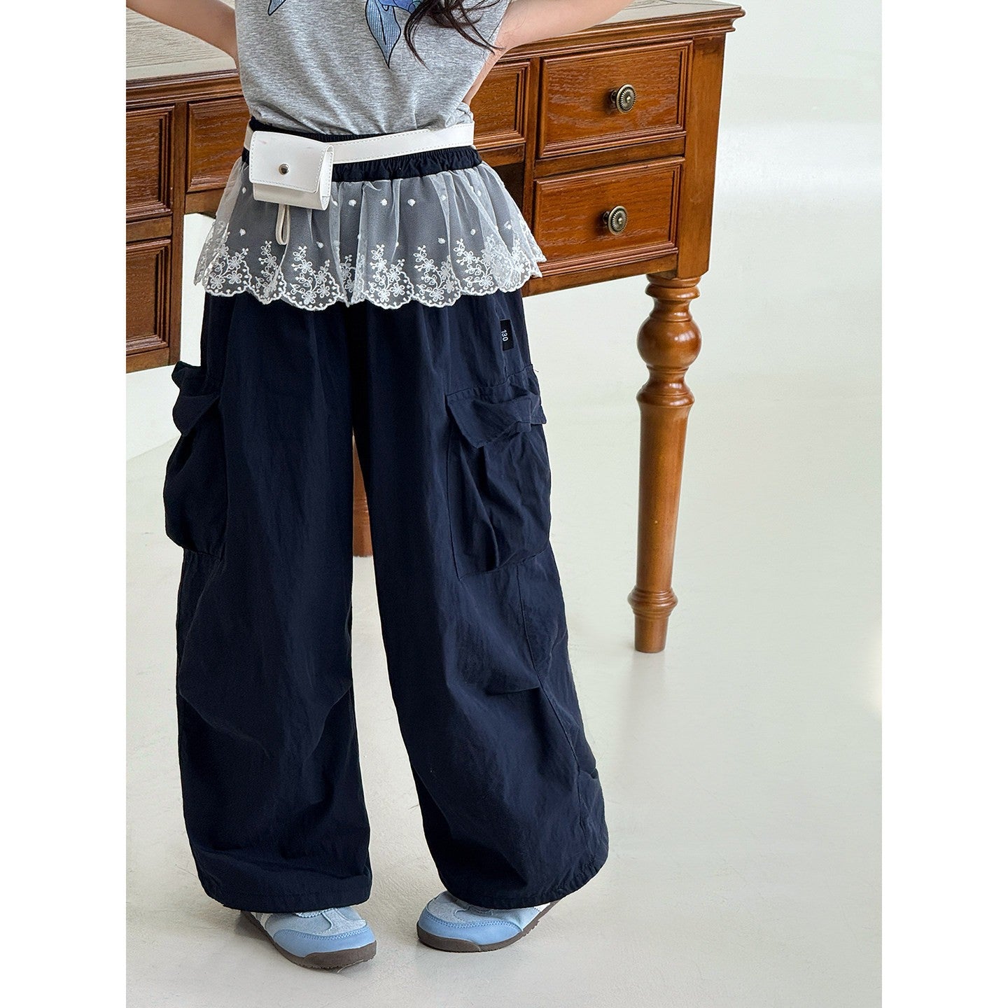 Overalls Summer Loose Casual Fashion Stitching Children's Pants