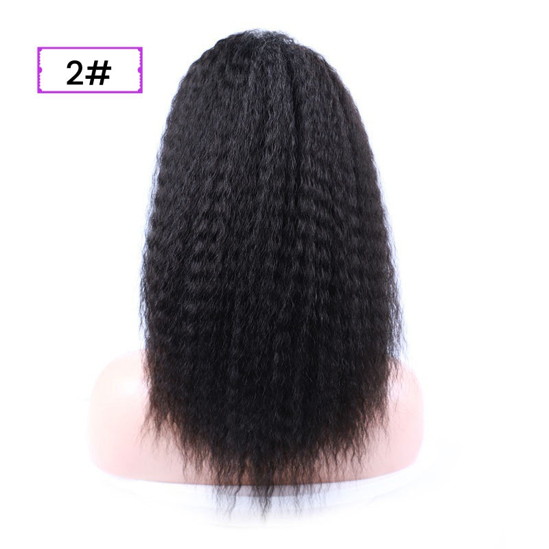 Corn Curler Drawstring Corrugated Chemical Fiber Fluffy Wig Ponytail